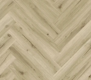 Vinylová podlaha Designboden 555 Wooden Styles 702H Oak Cream Herringbone JOKA