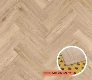 Vinylové podlahy ARBITON Amaron Herringbone Dub Wembley + podložka za 1 Kč AKCE