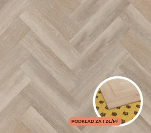 Vinylové podlahy ARBITON Amaron Herringbone Dub Stamford + podložka za 1 Kč AKCE