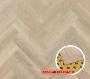 Vinylové dílce ARBITON Amaron Herringbone Dub Dearwood + podložka za 1 Kč AKCE