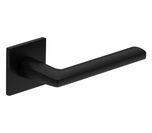 Kliky na čtvercové rozetě Metal-Bud Rumba Fit - matná mosaz (1) (1) (1) (1) (1)